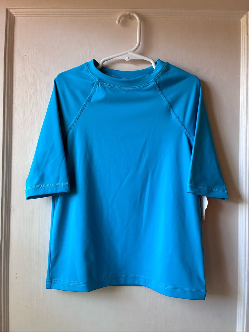 NEW wonder nation turquoise rash guard